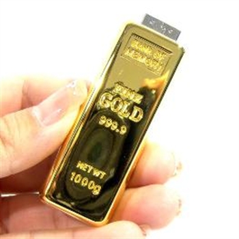 Bild von USB Stick 8GB Design Goldbarren